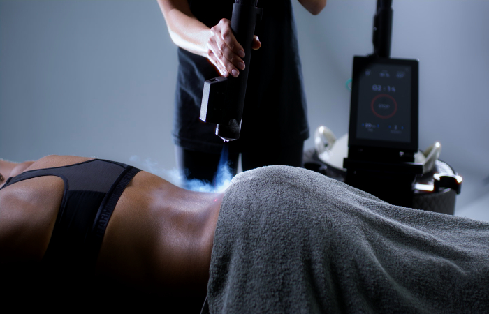 Hình minh họa thiết bị CRYO LC trị liệu lạnh cục bộ