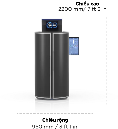 Thông số kỹ thuật CRYO XC Plus