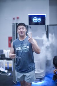 không gian chuẩn bị trước khi sử dụng phòng Cryotherapy